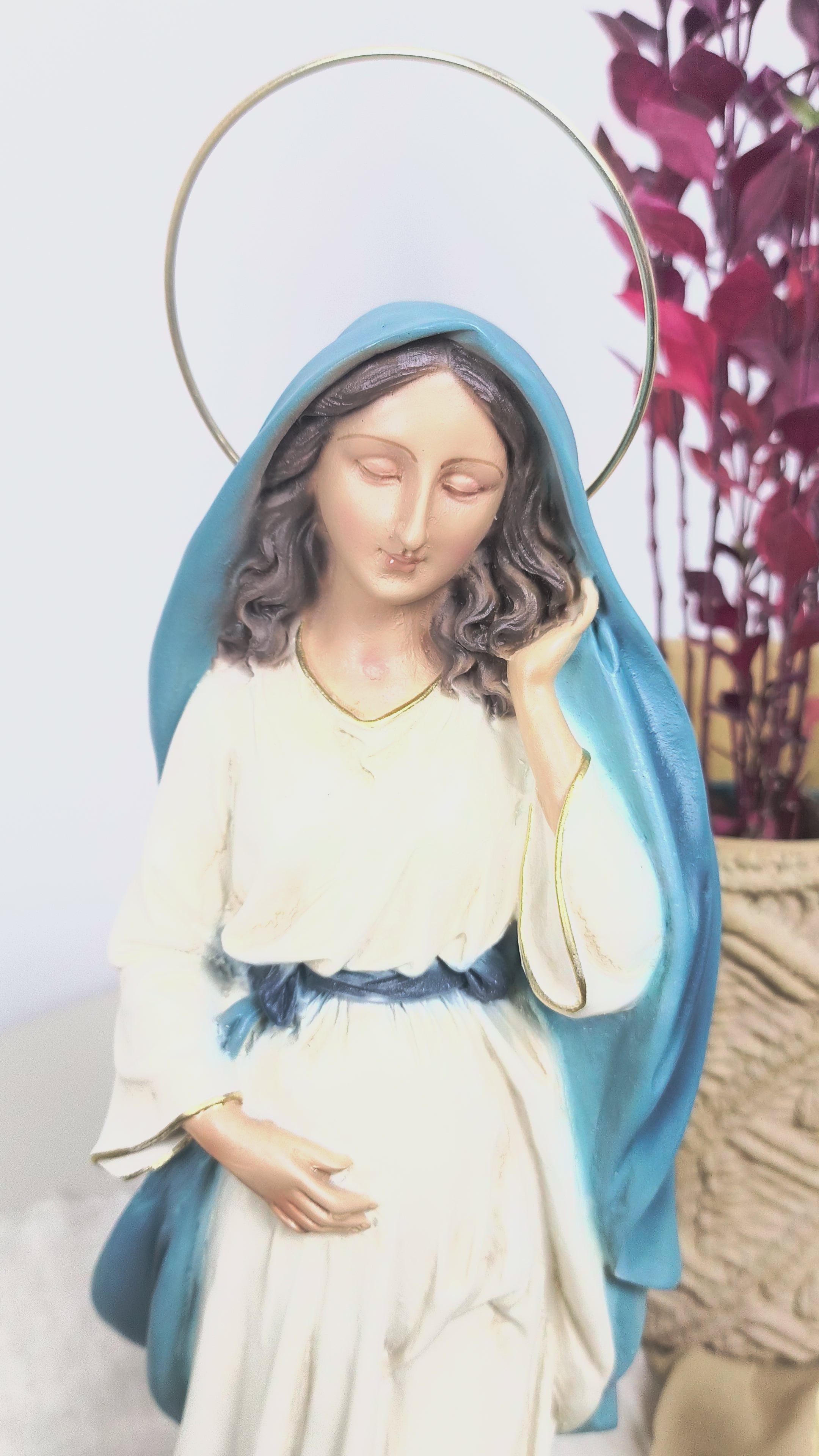 Nossa Senhora Grávida 30cm