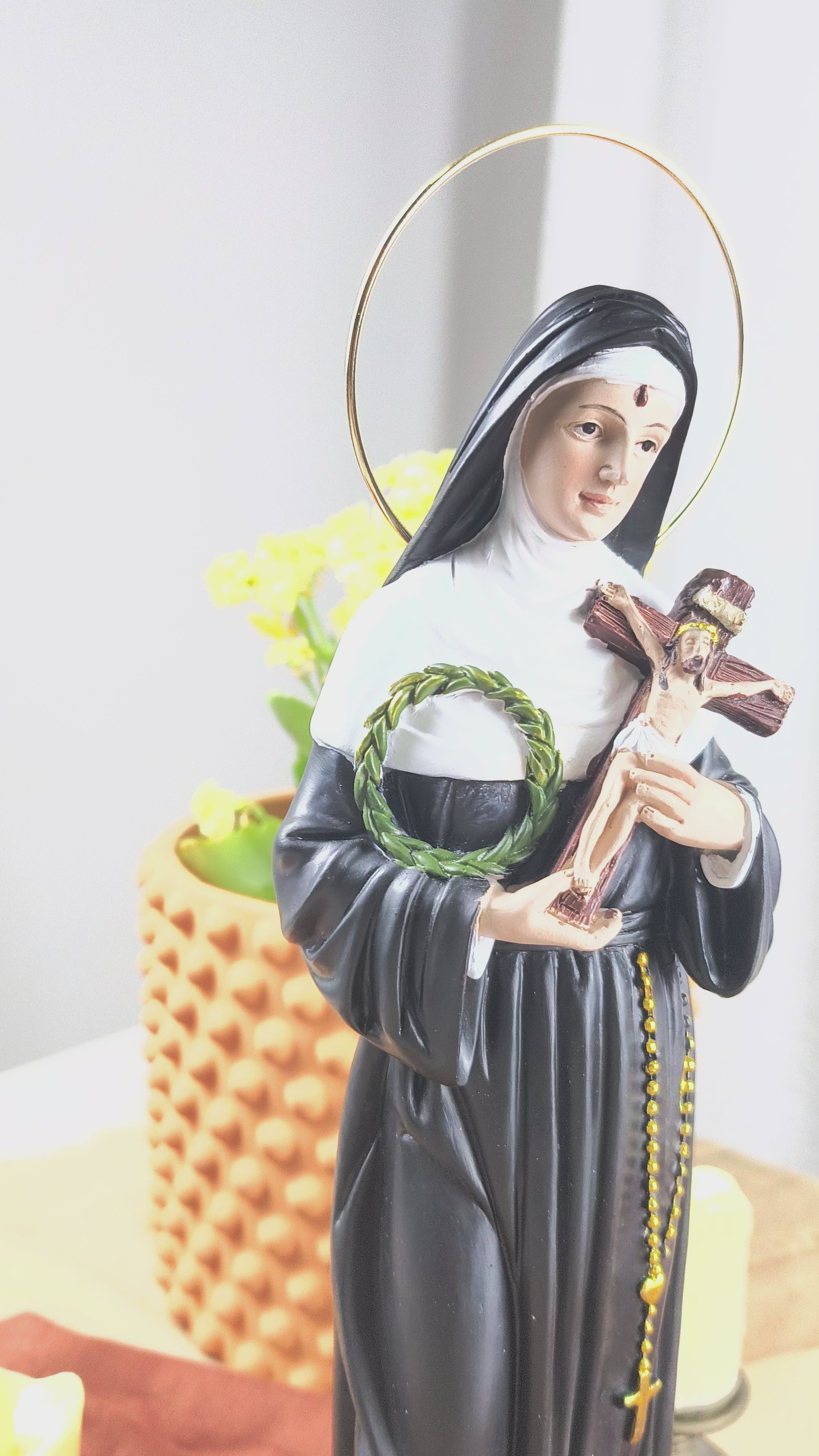 Santa Rita de Cássia 30cm