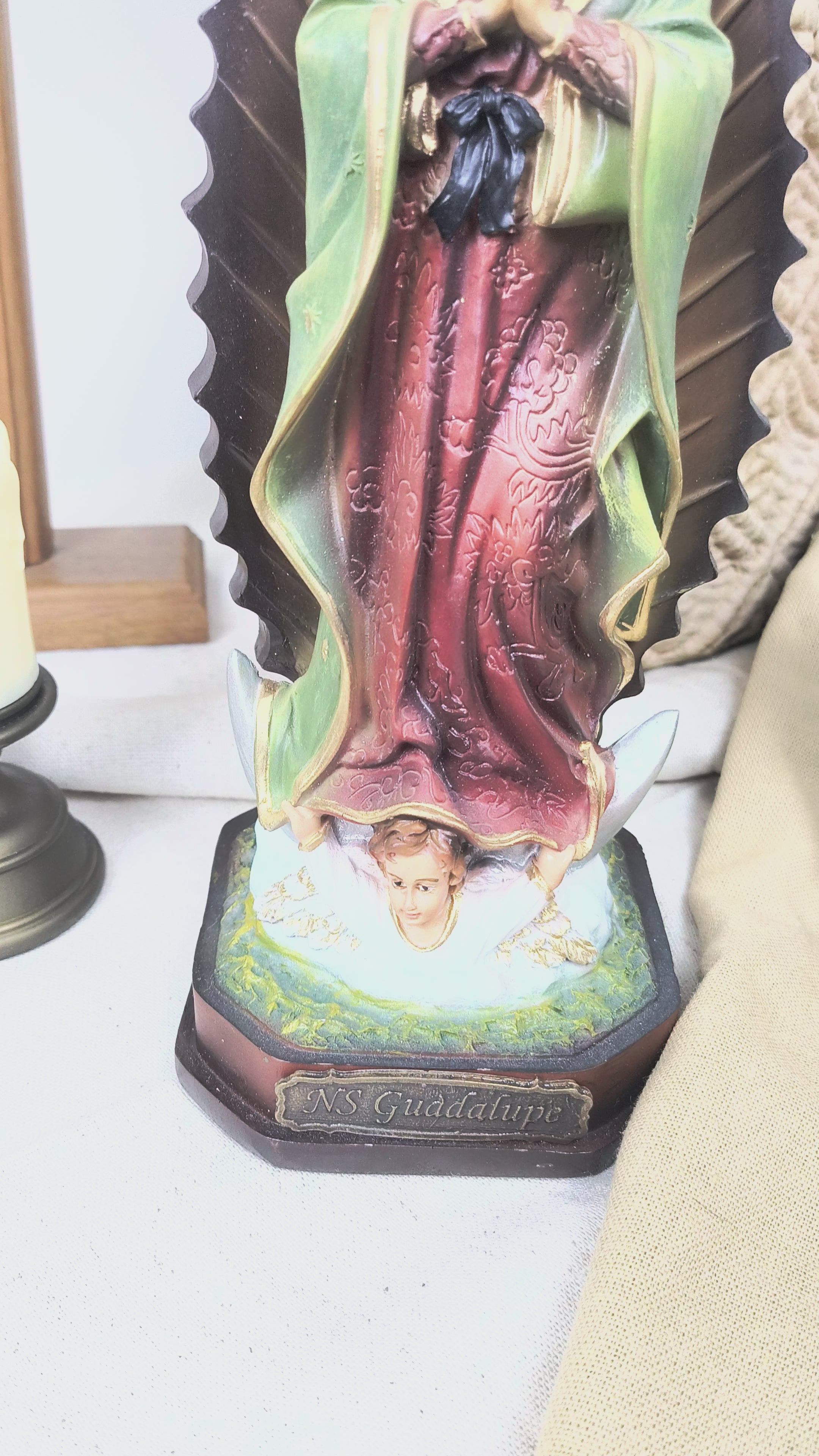 Nossa Senhora de Guadalupe 20cm