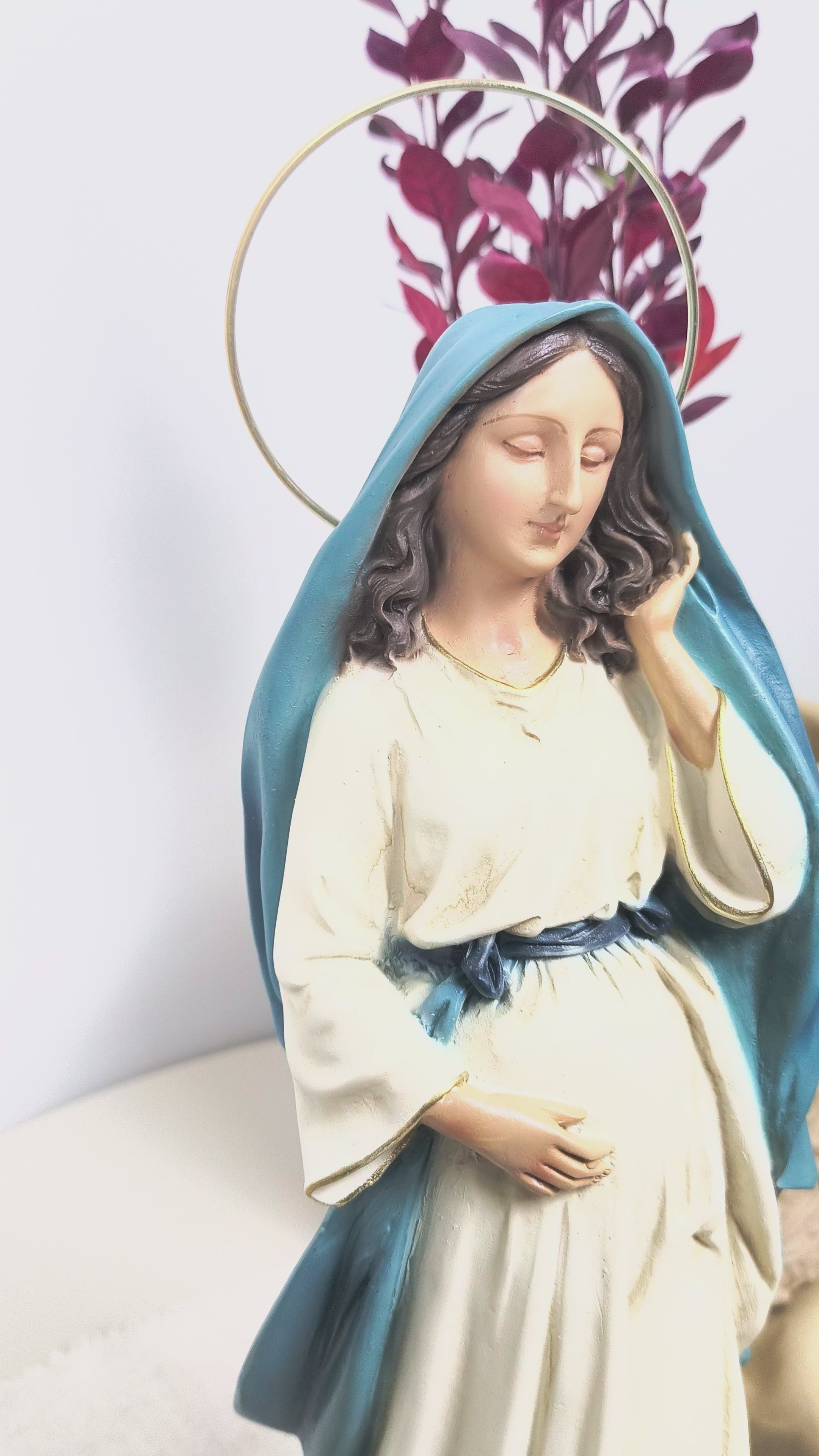 Nossa Senhora Grávida 30cm