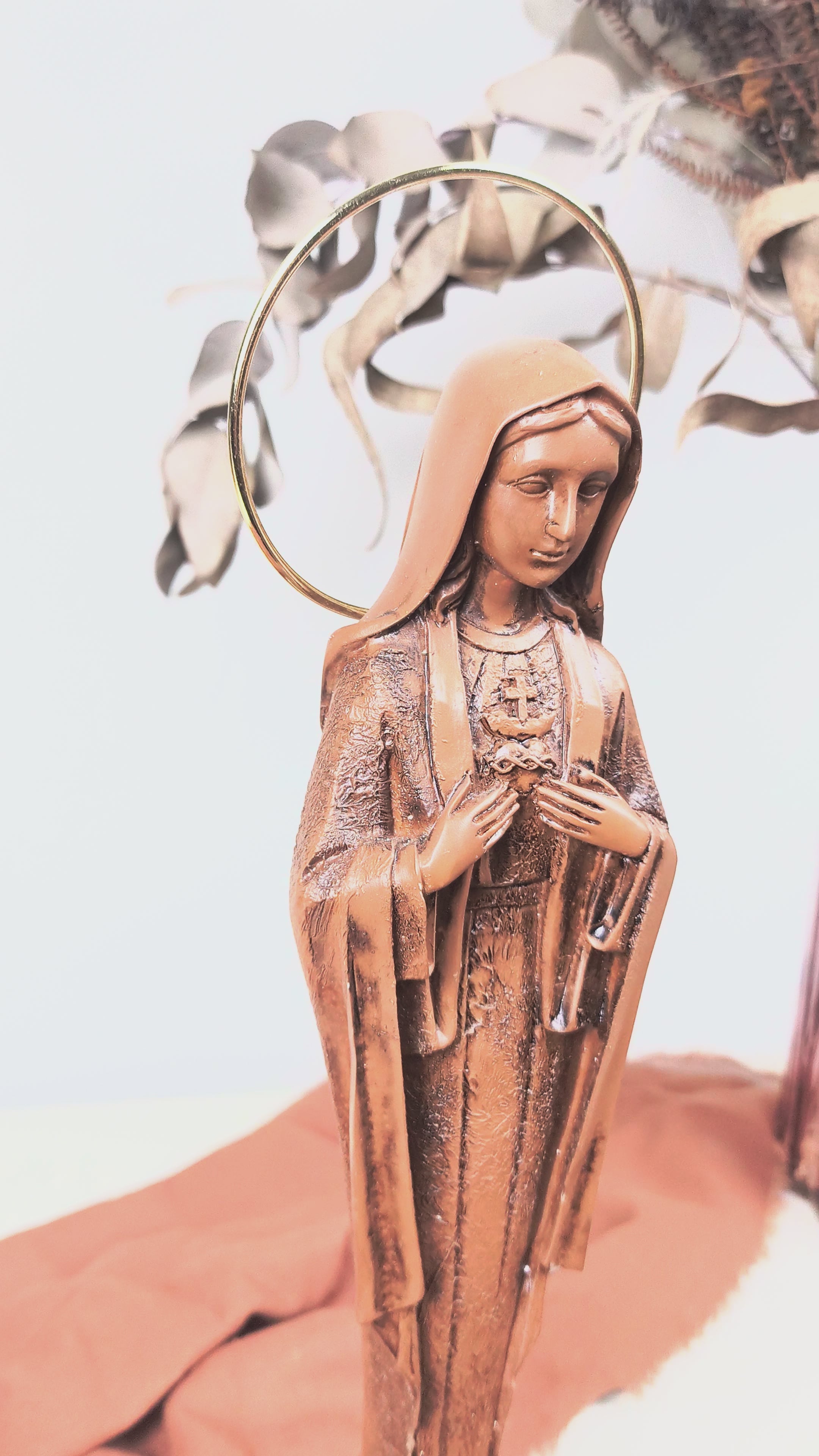 Imaculado Coração de Maria 30cm estilo Slim