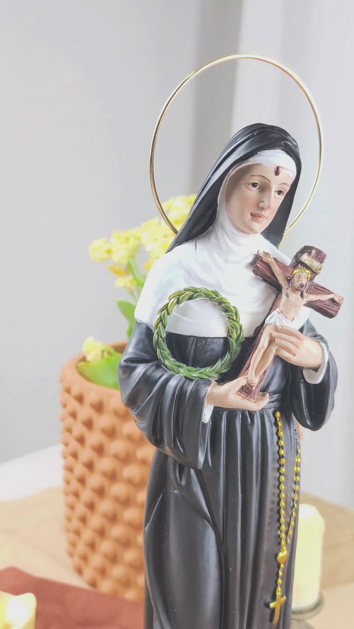Santa Rita de Cássia 30cm